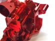 Red Billet Machined Rear Bulkhead for Traxxas 1/10 Maxx 4S (new, damaged)