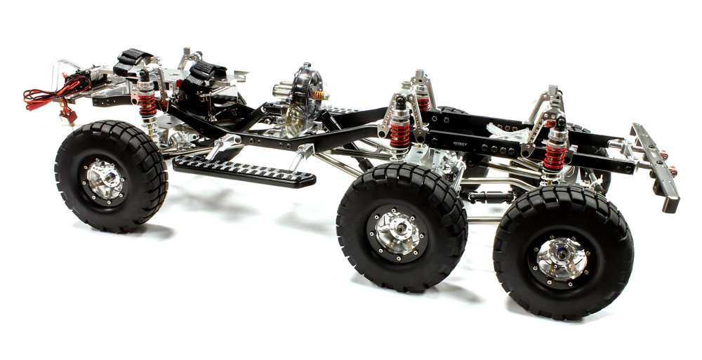 V2 Billet Machined 1/10 Trail Roller 6X6AWS Off-Road Scale Crawler ARTR for  R/C or RC - Team Integy