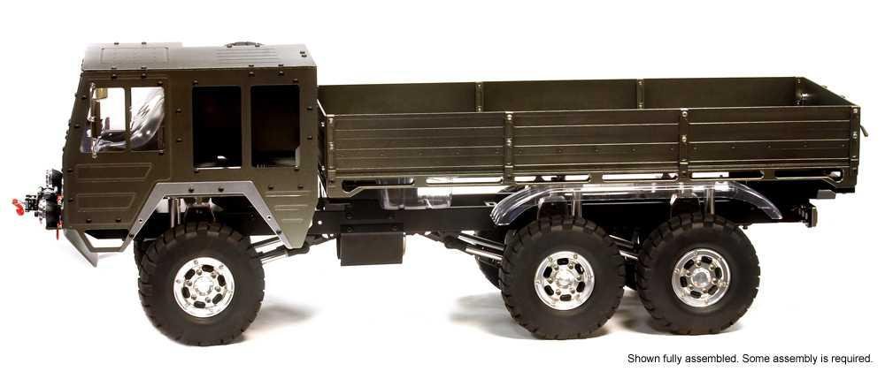 Billet Machined 6X6 7T GL High Mobility Off Road Truck 1 10 Size ARTR for R C or RC Team Integy