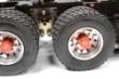 Billet Machined Rolling Chassis for Custom 1/14 Semi-Tractor Truck - Gun Color