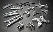 Silver Billet Machined Suspension Upgrade Kit for 1/10 Stampede 4X4 & Slash 4X4