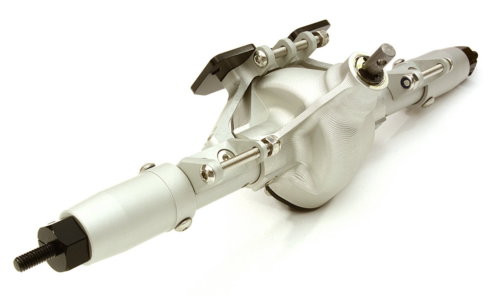 Complete Billet Machined T7 Rear Axle for Axial SCX-10, Dingo