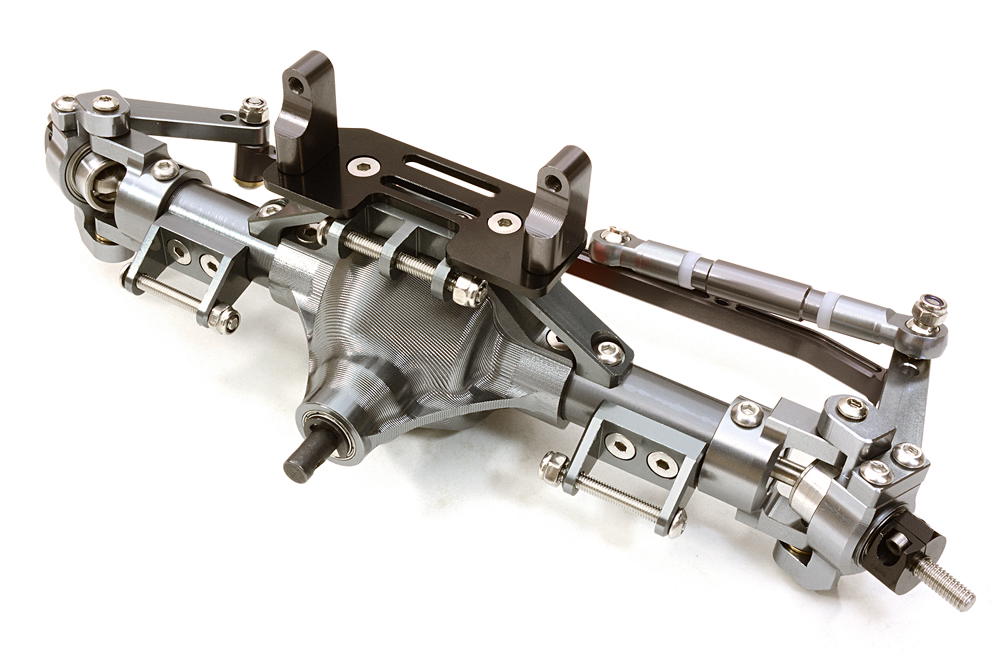 INTEGY RC C27898GUN Alloy Complete Axle Housing Assembly for Axial 1/10 SCX10 II INTEGY RC C27898GUN Alloy Complete Axle Housing Assembly for Axial 1/10 SCX10 II