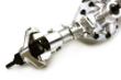 Billet Machined Complete Front Axle Assembly for Axial 1/10 RR10 Bomber 4WD