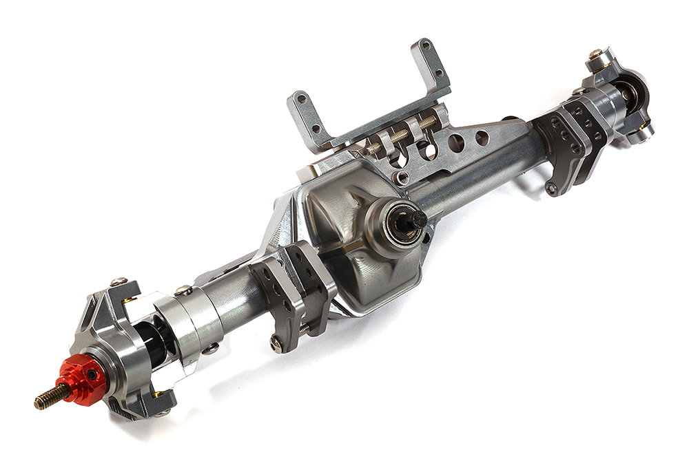 Billet Machined Complete Front Axle Assembly for Axial 1/10 Wraith