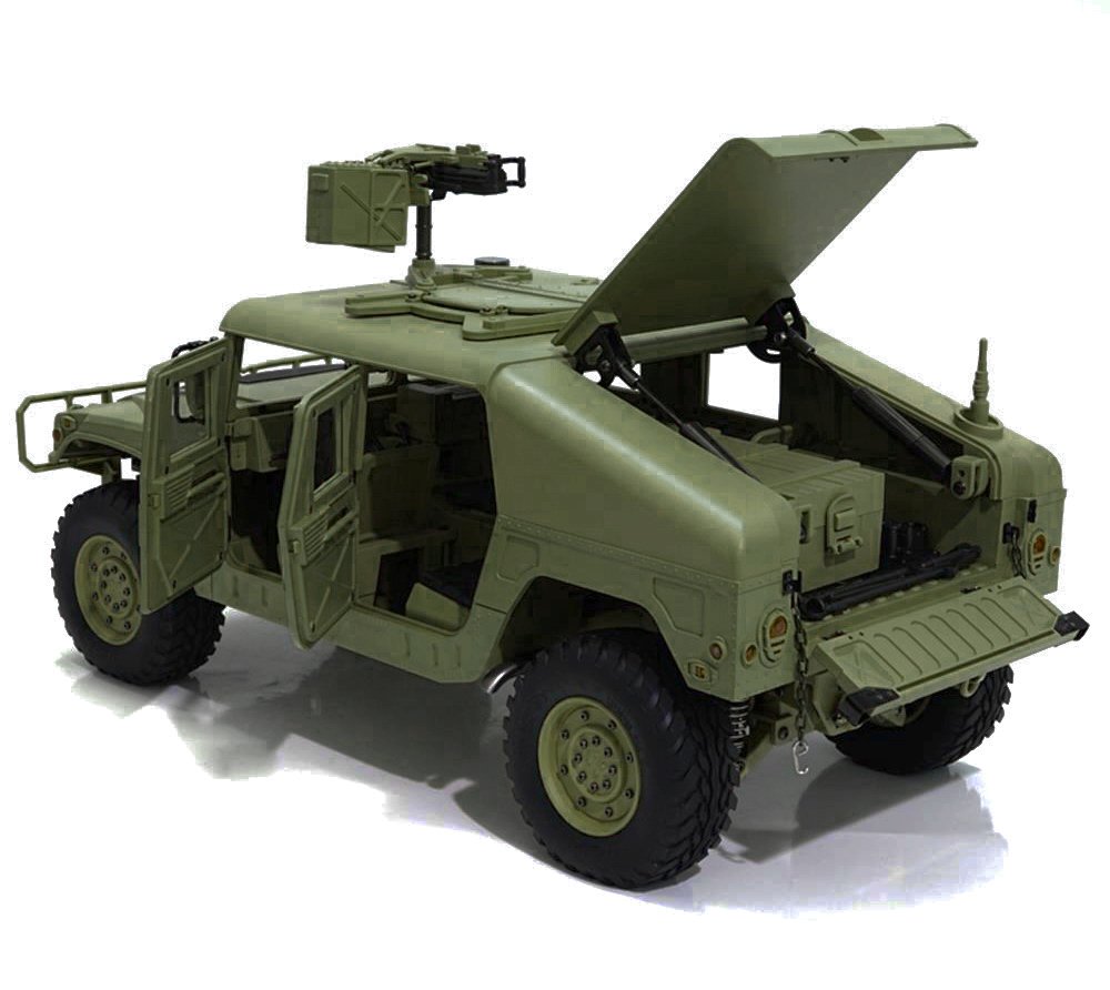 Rc hot sale military humvee