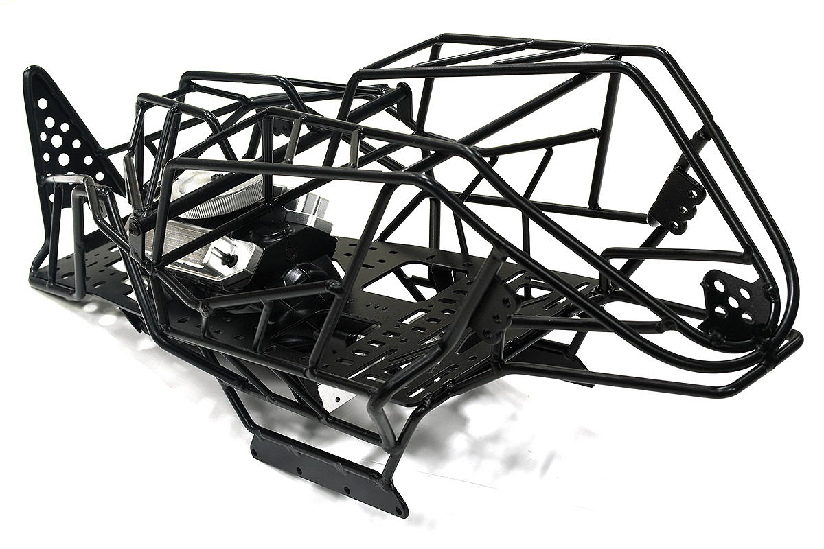 Steel Roll Cage Body w/ Main Gearbox & Motor for Axial 1/10 Wraith 2.2 &  RR10 for R/C or RC - Team Integy