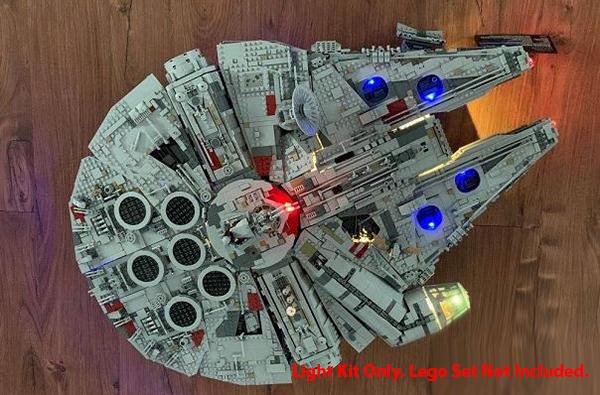 LED Light Kit for Lego 75192 Star Wars Millennium Falcon for R/C or RC -  Team Integy