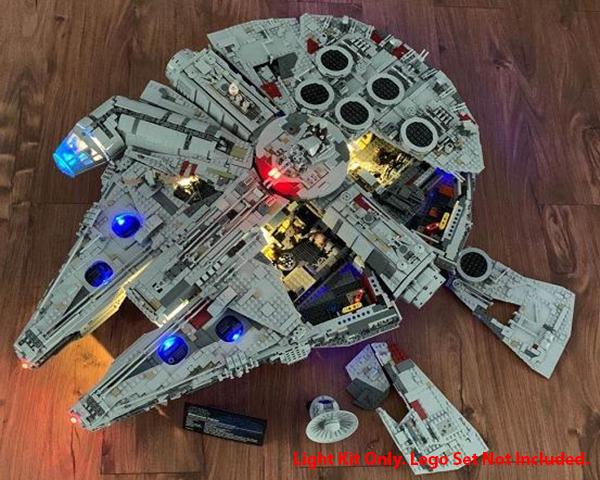 LED Light Kit for Lego 75192 Star Wars Millennium Falcon for R/C or RC -  Team Integy