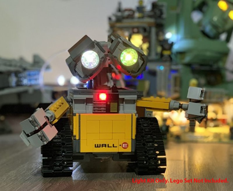 LED Light Kit for Lego 21303 Ideas WALL-E for R/C or RC - Team Integy