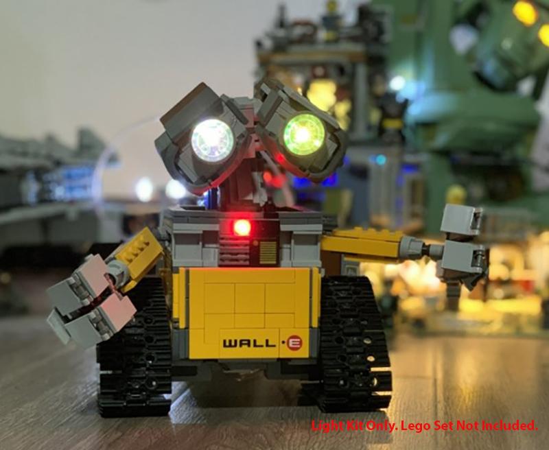 Dusør Øjeblik udbytte LED Light Kit for Lego 21303 Ideas WALL-E for R/C or RC - Team Integy
