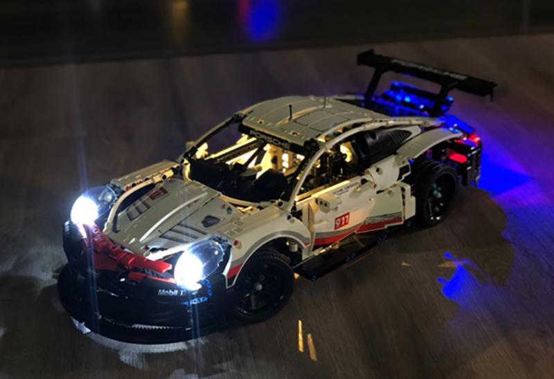 LED Light Kit for Lego 42096 Technic Porsche 911 RSR for R/C or RC - Team  Integy