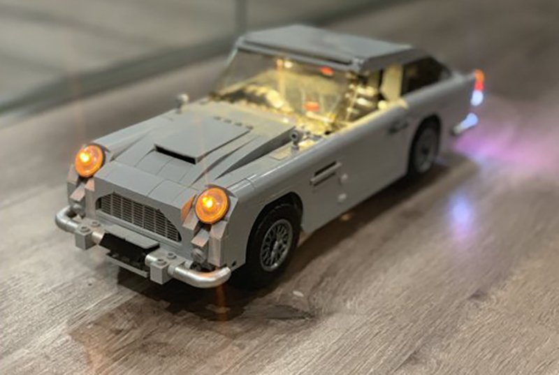 LED Light Kit for Lego 10262 Creator Expert James Bond Aston