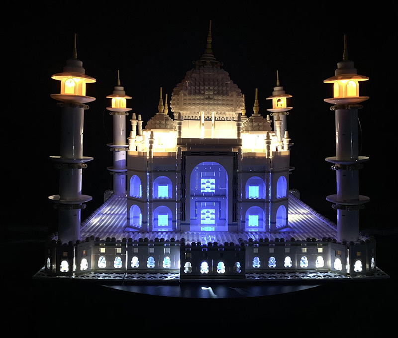 LED Light Kit for Lego 10189 Creator Taj Mahal for R/C or RC - Team Integy