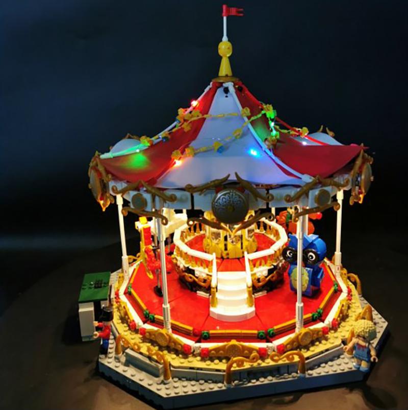 LED Light Kit for Lego 10257 Creator Carousel for R/C or RC - Team Integy