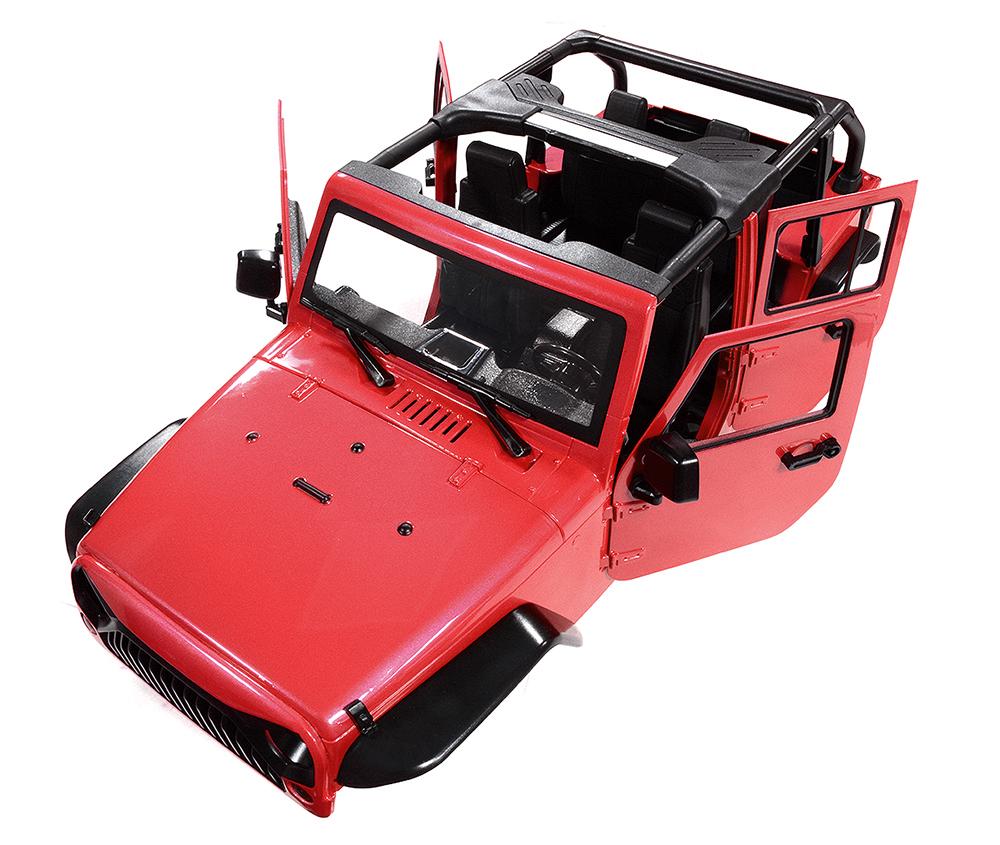 Realistic JW10-C Hard Plastic Body Kit for 1/10 Scale Off-Road Crawler  WB=313mm for R/C or RC - Team Integy