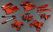 Billet Machined Alloy Suspension Kit for 1/5 Kraton 4X4 8S BLX Speed Monster