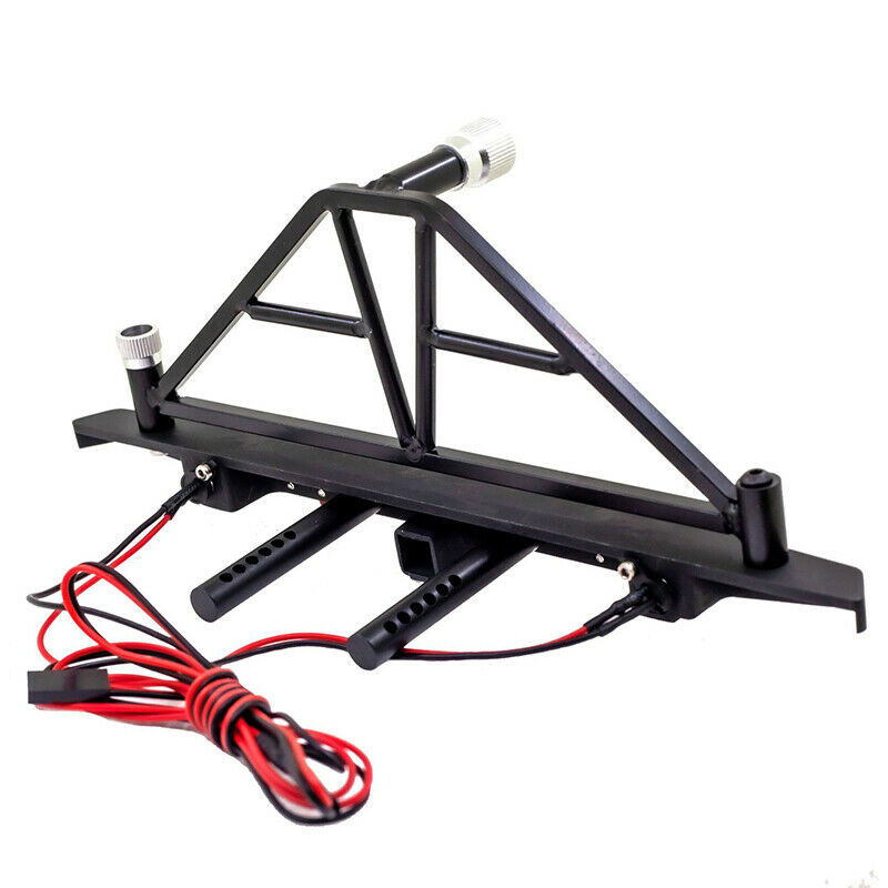 Realistic Front & Rear Bumper w/LED for Traxxas TRX-4 & Axial