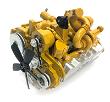 Alloy 1/12 Scale Model Diesel Engine 6ASS-P01 for HG-P602 6X6 RC Military Cougar