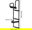 Stainless Steel Realistic Exterior Ladder Add-On for Tamiya 1/14 Tractor Truck