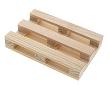 Miniature 1/10 Scale Wooden Pallet Kit for Realistic RC Scene 120x80x21mm