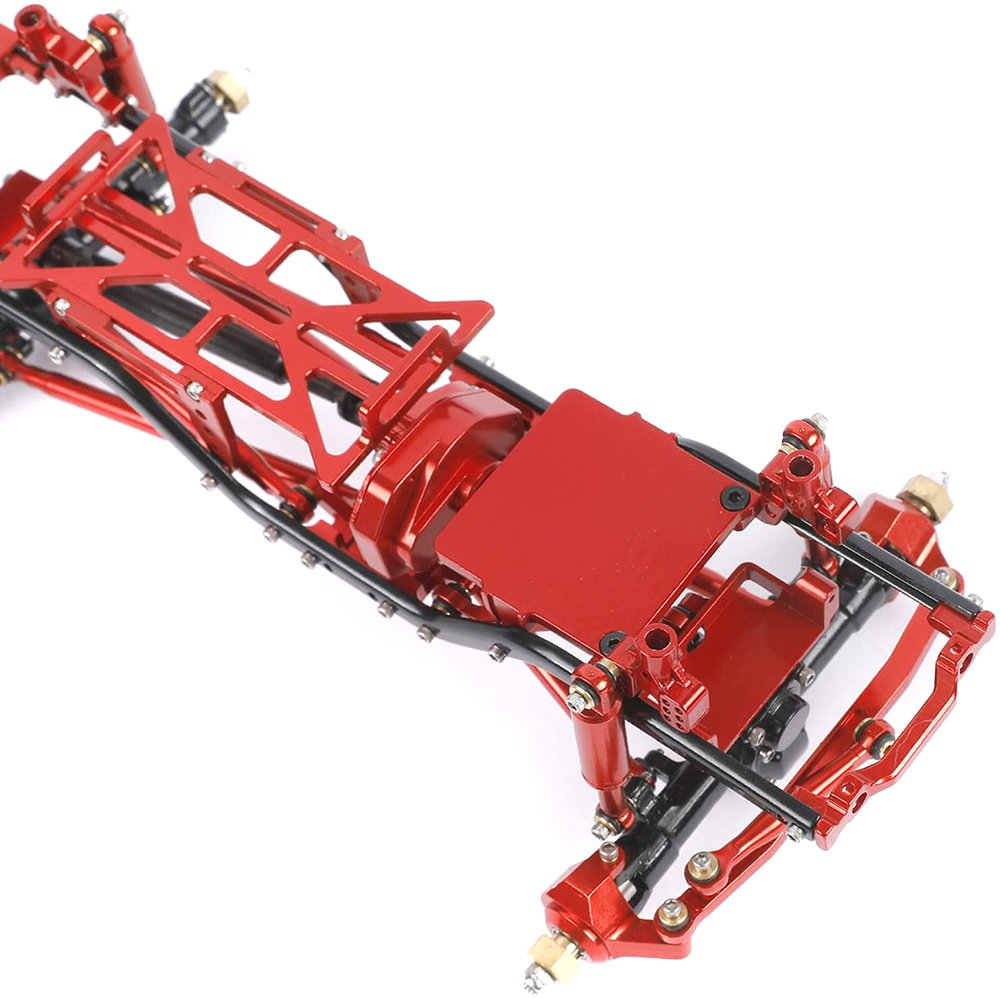 Complete Alloy Conversion Kit w/ 133 Wheelbase for 1/24 SCX24