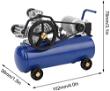 Realistic Gas Powered Air Compressor, Horizontal Portable for 1/10 Scale