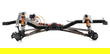 1/10 Scale Off-Road RC Crawler Chassis with 2-Speed Transmission, Tires & Wheels