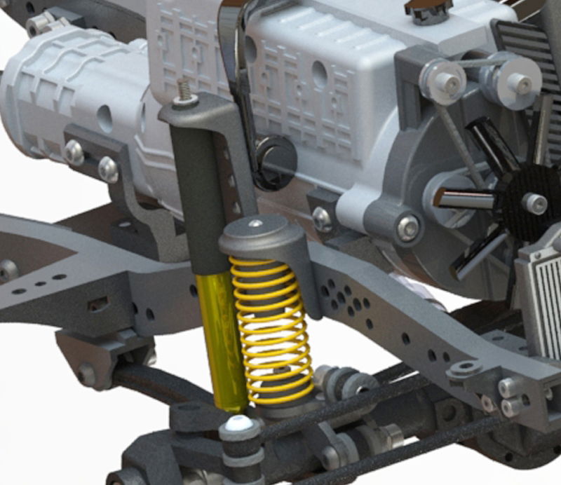 LC80 Type 1/10 Scale RUN80 Off-Road Crawler Chassis Kit by LC80 Type 1/10 Scale RUN80 Off-Road Crawler Chassis Kit by