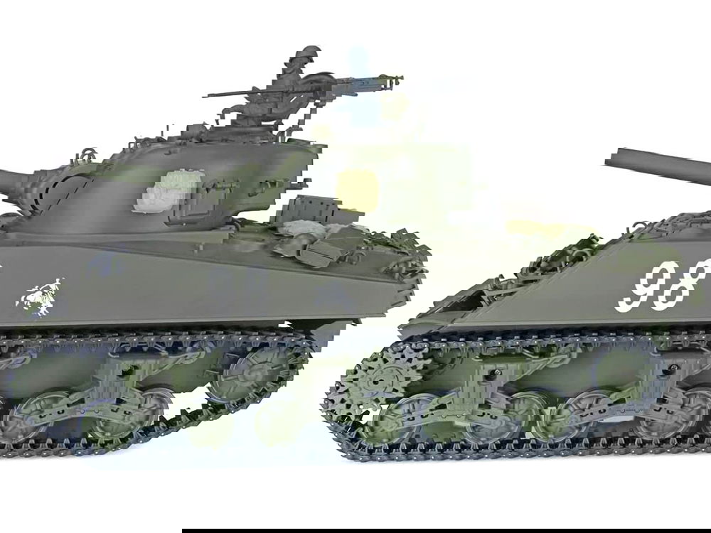 1/16 Scale USA M4A3 Sherman Main Battle Tank, 2.4GHz RC Model