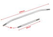 Front Steering Linkage for Axial SCX6 L=209mm & 96mm