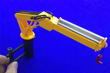 Realistic Resin Marine Cargo Crane Decoration Kit 130x160mm for RC Boat