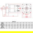 60GA775 DC Motor w/ Gear Reduction Gearbox & Motor Mount 12v400