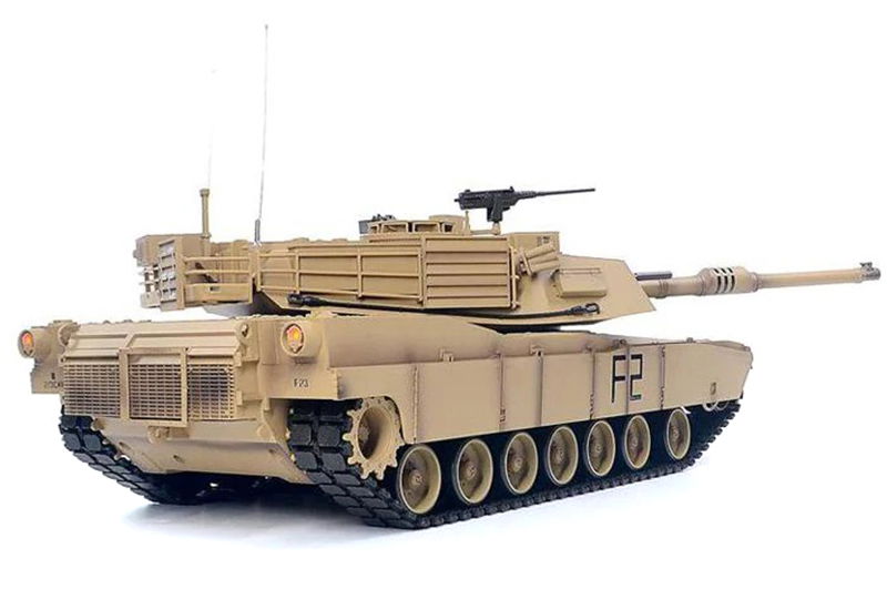 1/16 Scale USA M1A2 Abrams RC Main Battle Tank, 2.4Ghz R/C Model