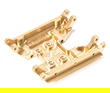 Brass Machined Center Lower Gearbox Plate 108g for 1/18 UTB18 Capra 4WD
