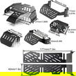 HD Steel Protection Guard & Skid Plates (7) for Traxxas 1/10 TRX-4 Crawler
