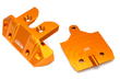 Billet Machined Rear Skid Plate & Bumper w/ 1-Pc Block D for Traxxas 1/8 Sledge