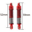 Alloy Machined Front & Rear Shocks (4) for Traxxas 1/18 TRX-4M Crawler