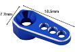 Blue Alloy Machined 25T Servo Horn for Traxxas 1/18 TRX-4M Scale Crawler