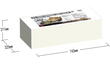 HG-P806 Military Semi Trailer Model ARTR, Type U.S. M747 1/12 Scale