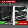 Glossy Carbon Front Fog Lamp Aero Trim Covers for Tesla 20-24 Model Y
