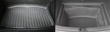 Black TPE Plastic Weather Lower Trunk Mat for Tesla 24 Model 3