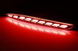 Red Housing Full LED Rear Bumper Fog Reflex Lamp for Tesla Model 3