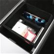 Black ABS Central Control Upper Storage Box for Tesla 21-23 Model 3/Y