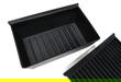 Black ABS Under-Seat Storage Tray w/ Cover for Tesla 20-24 Model Y