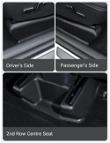 Black TPE 5pcs Set Underseat + Door Sill Protector for Tesla 20-24 Model Y