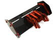 Carbon Fiber Rear Aero Wing Kit for Arrma 1/10 Kraton 4X4 4S V2 BLX