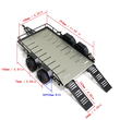 Alloy Flatbed Independent Suspension Car Trailer Kit for 1/18 RC 395x250x140mm
