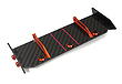 Carbon Fiber Rear Aero Wing Kit for Traxxas 1/10 Rustler 2WD 3721