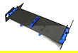 Carbon Fiber Rear Aero Wing Kit for Losi 1/10 Camaro 22S 2WD No Prep Drag